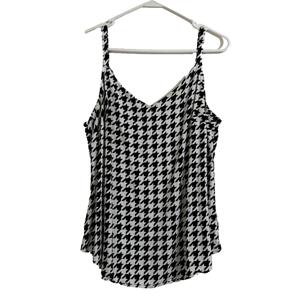 Torrid Tank Blouse Plus Size Adjustable Spaghetti Strap V-Neck Shirt Top 1